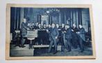 Oude kaart debatterende heren 1910 Politiek, Ophalen of Verzenden, Voor 1920, Gelopen, Politiek en Historie