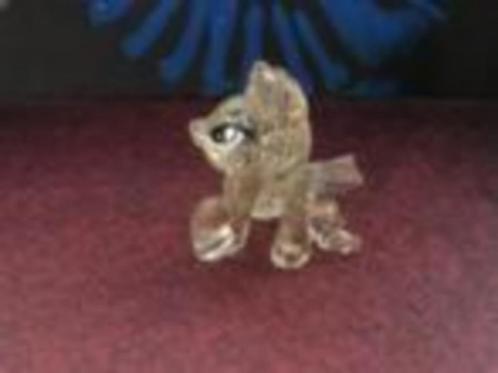 My little Pony Rarity transparant goud glitter (5x4cm), Kinderen en Baby's, Speelgoed | My Little Pony, Gebruikt, Ophalen of Verzenden