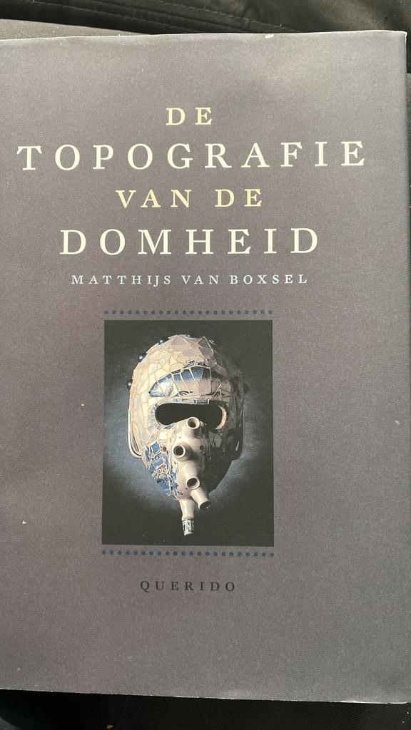 Matthijs van Boxsel - De topografie van de Domheid, Boeken, Overige Boeken, Zo goed als nieuw, Ophalen of Verzenden