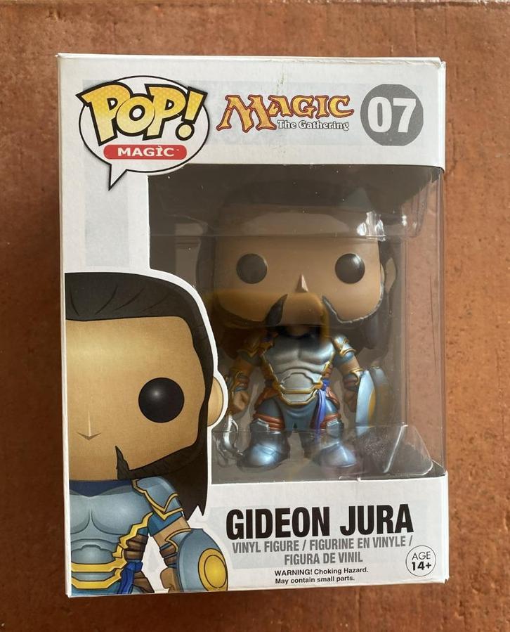 Funko pop Magic the Gathering nr. 07 - Gideon Jura, Verzamelen, Poppetjes en Figuurtjes, Nieuw, Ophalen of Verzenden