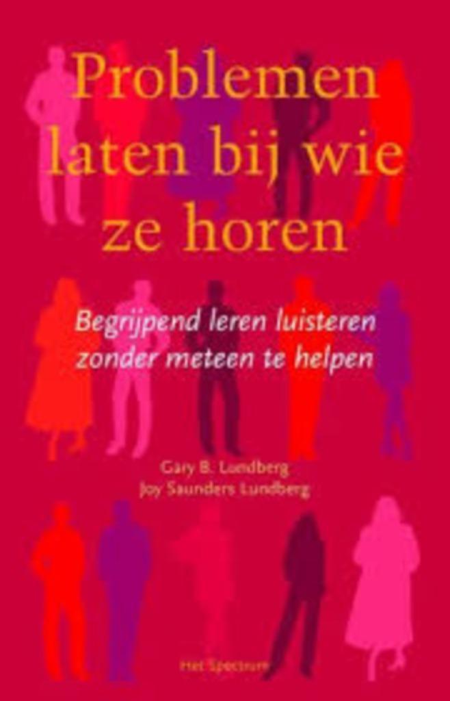 Gary Lundberg Problemen laten bij wie ze horen, Boeken, Psychologie, Zo goed als nieuw, Ophalen of Verzenden