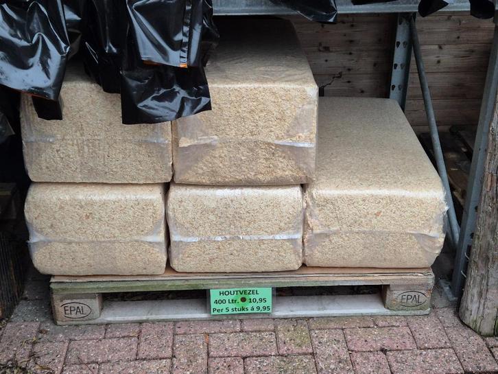 hout/vlas vezel, Dieren en Toebehoren, Dierenvoeding, Vee, Ophalen