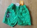 jongen groen zomer/sport broekje mt 74 Frendz nieuw, Kinderen en Baby's, Babykleding | Maat 74, Broekje, Ophalen of Verzenden