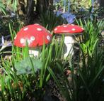 PADDENSTOELTJES OP STEKERTJE - ROOD MET WITTE STIPPEN, Tuin en Terras, Ophalen of Verzenden, Nieuw