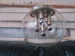 Plafond lamp jaren 60/70, Ophalen of Verzenden, Glas