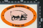 Sticker: Fransen Mengvoeders - Erp (6), Verzenden, Zo goed als nieuw, Bedrijf of Vereniging