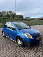 Citroën C2 1.1 I 2005 Blauw, Auto's, Voorwielaandrijving, 525 kg, Zwart, 4 cilinders