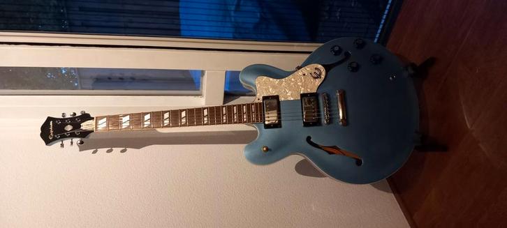 Epiphone supernova, Muziek en Instrumenten, Snaarinstrumenten | Gitaren | Elektrisch, Zo goed als nieuw, Hollow body, Epiphone
