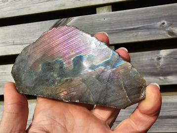 Gave halfruwe roze labradoriet 183 gram beschikbaar voor biedingen