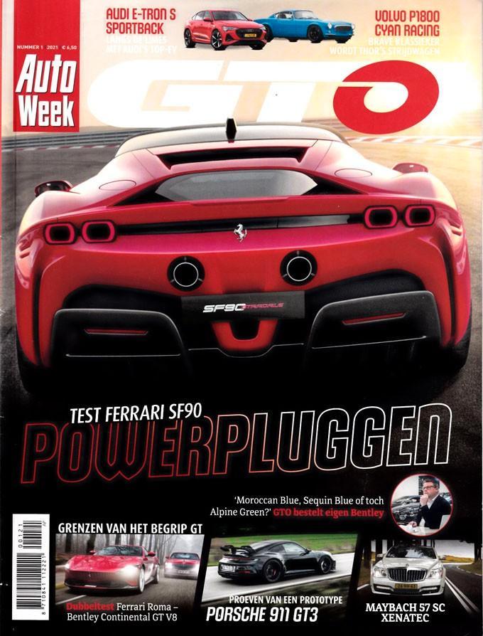GTO 1 2021 : Porsche 911 GT3 - Bentley Continental GT - Audi, Boeken, Auto's | Folders en Tijdschriften, Gelezen, Algemeen, Ophalen of Verzenden