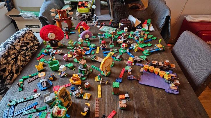 Lego Mario sets, Kinderen en Baby's, Speelgoed | Duplo en Lego, Gebruikt, Lego, Complete set, Ophalen