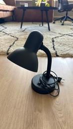 Zwart bureaulampje van Kwantum, Huis en Inrichting, Lampen | Tafellampen, Ophalen of Verzenden, Gebruikt