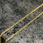 14k gouden ketting massief koningsketting 70cm, Sieraden, Tassen en Uiterlijk, Kettingen, Ophalen of Verzenden, Zo goed als nieuw