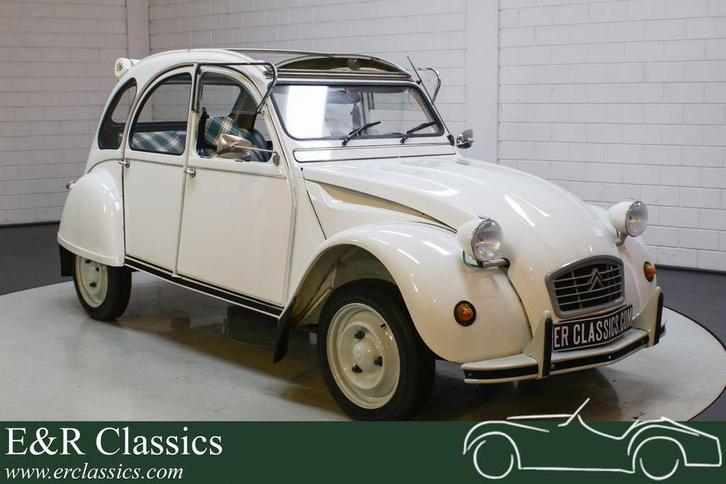 Citroën 2CV Club | Unieke vondst | Zeer origineel | 1990, Auto's, Oldtimers, Bedrijf, Te koop, Open dak, Citroën, Benzine, Cabriolet