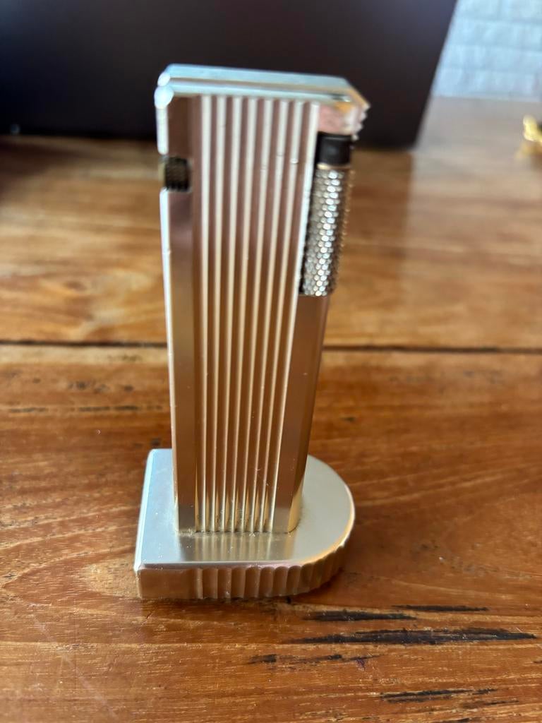 Vintage Tafel Aansteker Swissair, Ophalen of Verzenden, Gebruikt, Aansteker