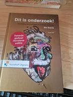 B. Baarda - Dit is onderzoek!, Ophalen of Verzenden, B. Baarda, Management, Zo goed als nieuw