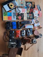 Vintage oude Fotocamera fototoestel boeken tasje, Audio, Tv en Foto, Fotocamera's Analoog, Ophalen of Verzenden, Overige Merken