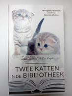 Twee katten in de bibliotheek - Jan Louch/ Lisa Rogak, Ophalen of Verzenden, Zo goed als nieuw, Katten