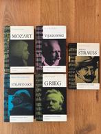 Gottmer Componisten Serie 5 boeken divers!!!, Boeken, Muziek, Ophalen of Verzenden, Gelezen, Overige onderwerpen
