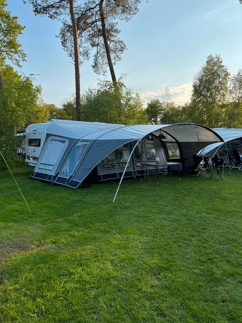 Unico Bologna 280 Carbon/ Grey maat 14, Caravans en Kamperen, Voortenten en Luifels, Zo goed als nieuw, Overige merken, Ophalen