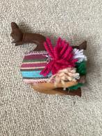 Kameel houtsnijwerk // hoog 12 cm, Verzamelen, Ophalen of Verzenden, Zo goed als nieuw, Dier