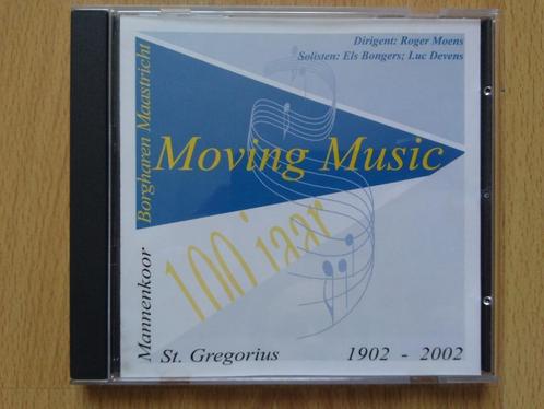 cd Moving Music - Mannenkoor Borgharen Maastricht, Cd's en Dvd's, Cd's | Klassiek, Zo goed als nieuw, Overige typen, Classicisme