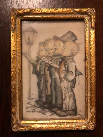 Hummel Zingende Kinderen Schilderij beschikbaar voor biedingen