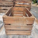 Authentieke Houten Fruit - Groentenveilingkisten. Jaren 1967, Huis en Inrichting, Woonaccessoires | Kisten, Ophalen, Minder dan 50 cm