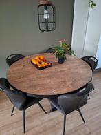 Ronde eettafel Ø150cm, Huis en Inrichting, Tafels | Eettafels, Ophalen, Rond, Zo goed als nieuw, Vijf personen of meer