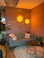 Good&Mojo Kalimantan (naturel) wandlamp Set (2 stuks), Ophalen, Zo goed als nieuw, Hout