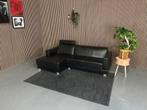 GRATIS LEVERING Montel Sultan Loungebank Leer 225x140, Huis en Inrichting, Banken | Bankstellen, 125 tot 150 cm, Hoekbank, Leer