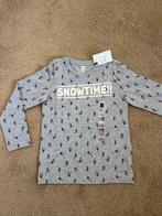 Grijs t-shirt, longsleeve, ski/ snowtime, Hema 110/116 NIEUW, Kinderen en Baby's, Kinderkleding | Maat 110, Jongen of Meisje, Nieuw