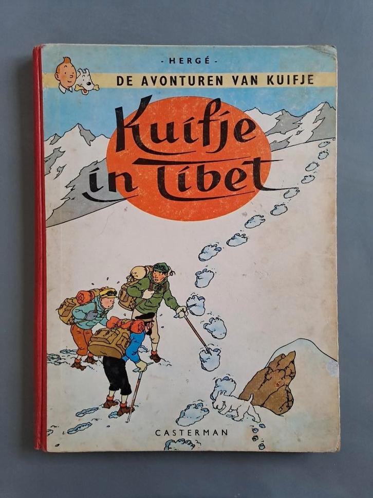 Kuifje in Tibet, HC 1ste druk goede staat, Boeken, Stripboeken, Gelezen, Eén stripboek, Ophalen of Verzenden