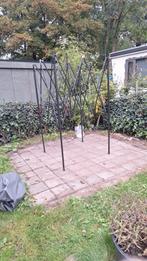 Frame opvouwbaar tuin paviljoen zwart, Ophalen, Zo goed als nieuw, Minder dan 250 cm, Zonder ramen