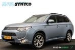 Mitsubishi Outlander 2.0 PHEV Executive Edition | Xenon | Ca, Auto's, Mitsubishi, Zwart, 4 cilinders, Blauw, Leder en Stof