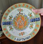 Wilhemina herdenkingsbord, Verzamelen, Koninklijk Huis en Royalty, Ophalen of Verzenden, Nederland, Overige typen