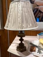 Laura Ashley Bronzen Schemerlamp met Zijden Kap, Ophalen, Gebruikt, Metaal, Minder dan 50 cm