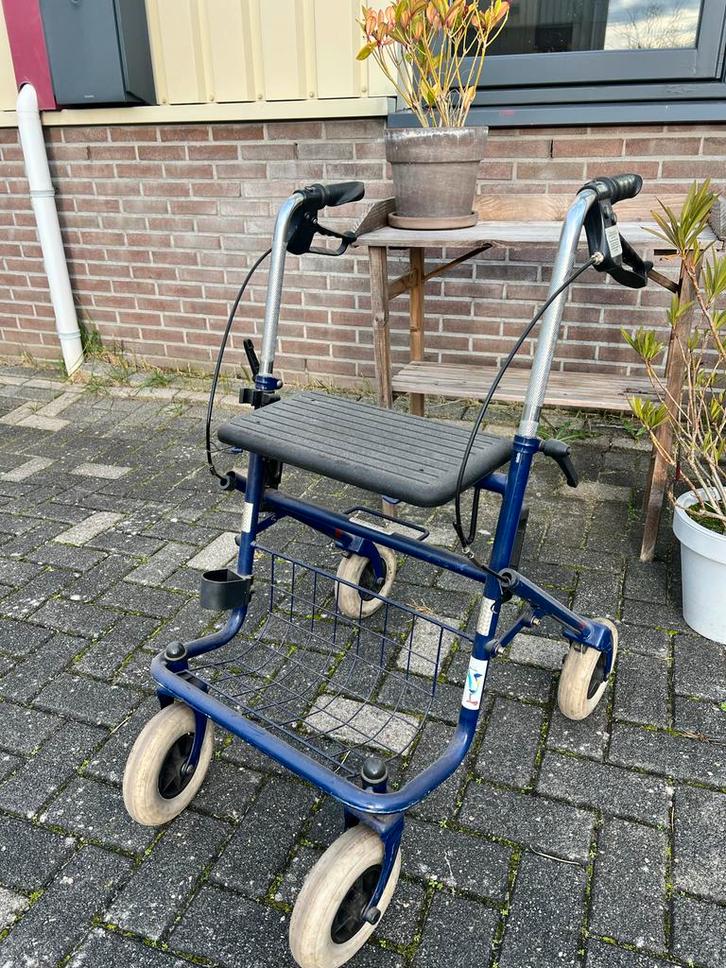 Rollator Easy Going – stevig, met zitje, Diversen, Rollators, Ophalen of Verzenden