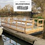 Drijvend Terras | 5 x 2,4 m | Ponton | Boot |, Nieuw, Buitenboordmotor, Ophalen of Verzenden, Hout