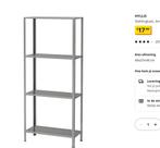 ikea stellingkast HYLLIS, Ophalen, Zo goed als nieuw
