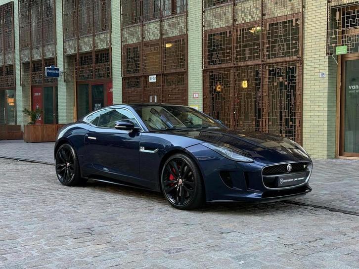 Jaguar F-type 5.0 V8 R Coupé dealer serviced 551pk, Auto's, Jaguar, Bedrijf, Te koop, F-type, ABS, Airbags, Airconditioning, Alarm