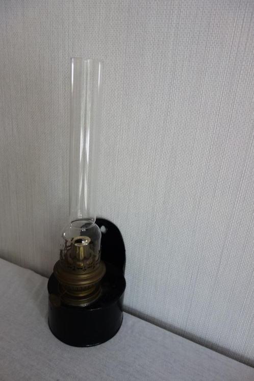 Olielamp met ophang mogelijkheid, Antiek en Kunst, Curiosa en Brocante, Ophalen of Verzenden