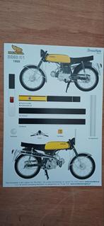 Honda  SS50  bouwplaat., Fietsen en Brommers, Handleidingen en Instructieboekjes, Ophalen of Verzenden, Gebruikt