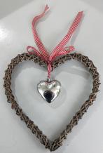 Kerst - decoratie - groot hart met klein hart - hanger, Diversen, Kerst, Ophalen of Verzenden, Nieuw