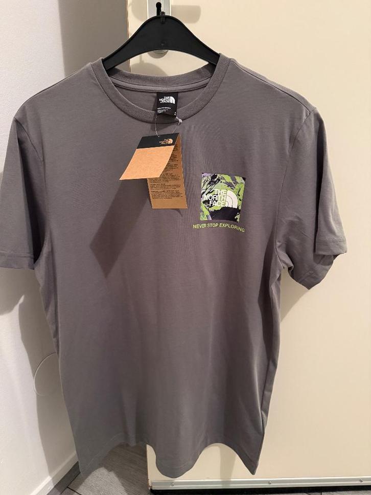 The North Face Heat map T-Shirt - Maat M, Kleding | Heren, T-shirts, Nieuw, Maat 48/50 (M), Grijs, Ophalen of Verzenden