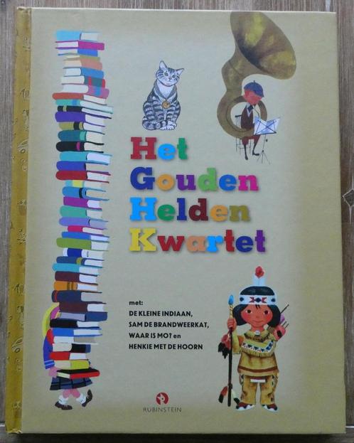 Het Gouden Helden Kwartet - Gouden Boekjes, Boeken, Kinderboeken | Kleuters, Zo goed als nieuw, 4 jaar, Jongen of Meisje, Voorleesboek