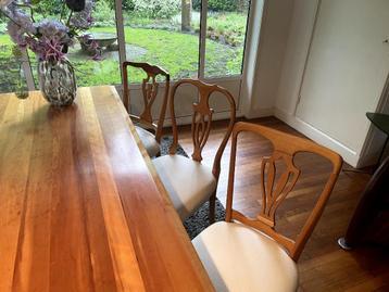 Vintage Retro Eetkamer Stoelen  beschikbaar voor biedingen
