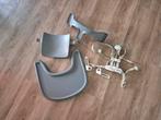 Stokke tripp trapp storm grey babyset, tray en tuigje, Kinderen en Baby's, Kinderstoelen, Ophalen, Zo goed als nieuw, Meegroeistoel