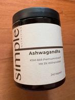 Ashwagandha simple nutrition, Sport en Fitness, Gezondheidsproducten en Wellness, Ophalen of Verzenden, Zo goed als nieuw, Overige typen