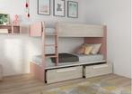 Jules stapelbed met twee lades - 90x200 - Oudroze